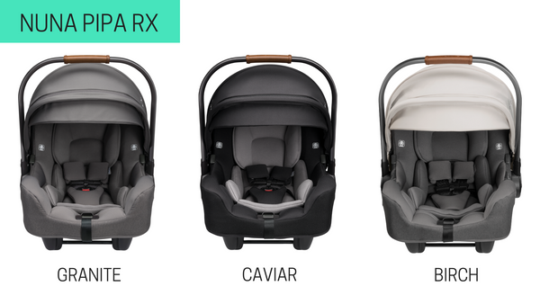 nuna pipa caviar car seat