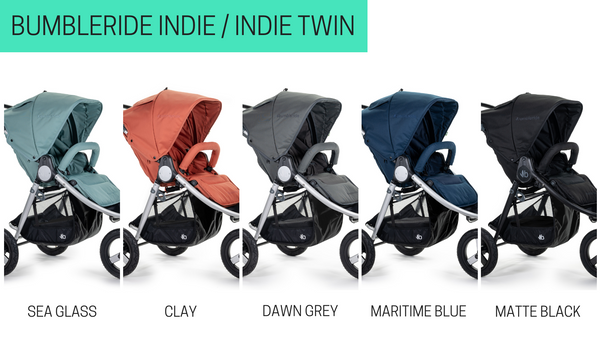 bumbleride indie twin fabric set