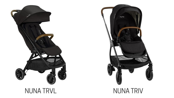 Nuna TRVL vs. Nuna TRIV Stroller Comparison | Strolleria