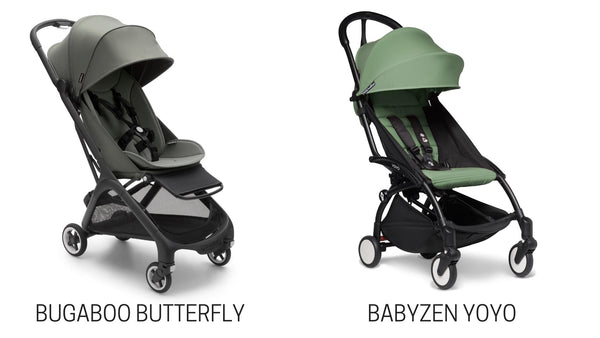 Bugaboo Butterfly vs. Babyzen YOYO2 Stroller Comparison