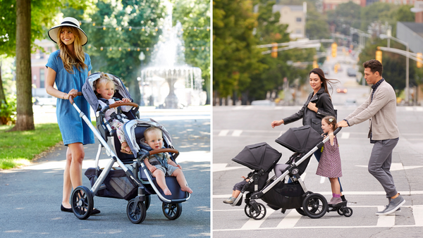 city select double stroller dimensions