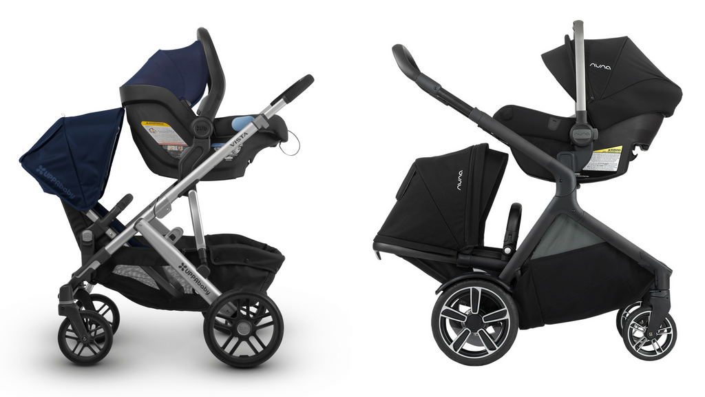 nuna double stroller