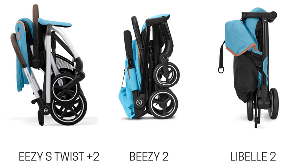 CYBEX Beezy 2 Compact and Lightweight Travel Stroller - Compatible