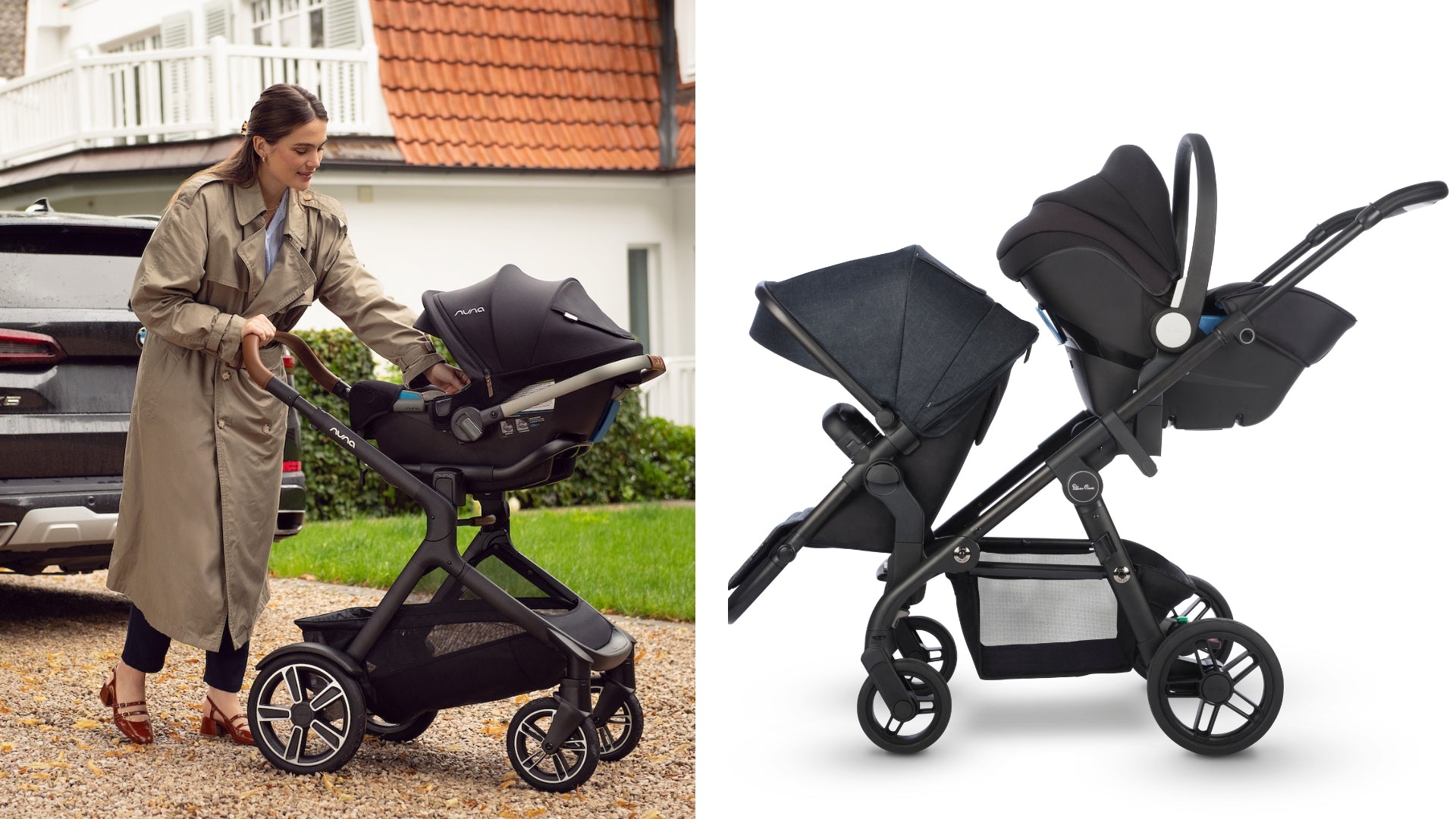 Nuna Demi Next vs. Silver Cross Wave with Infant Car Seat