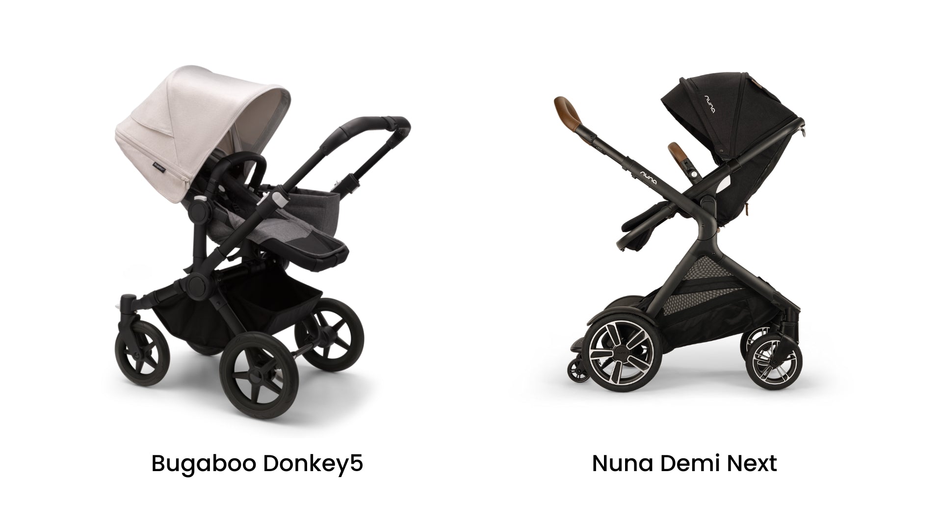 Bugaboo Donkey5 Mono vs. Nuna Demi Next