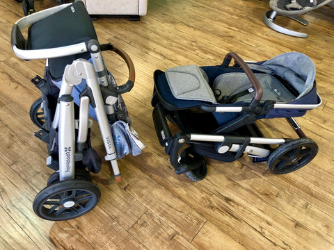 collapsing uppababy vista stroller