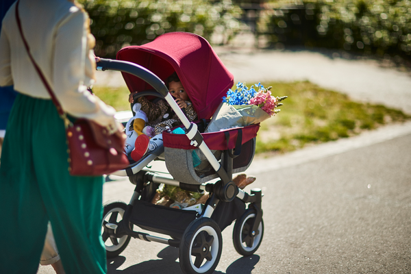 bugaboo double stroller used