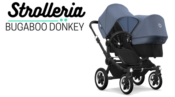 bugaboo donkey duo all black