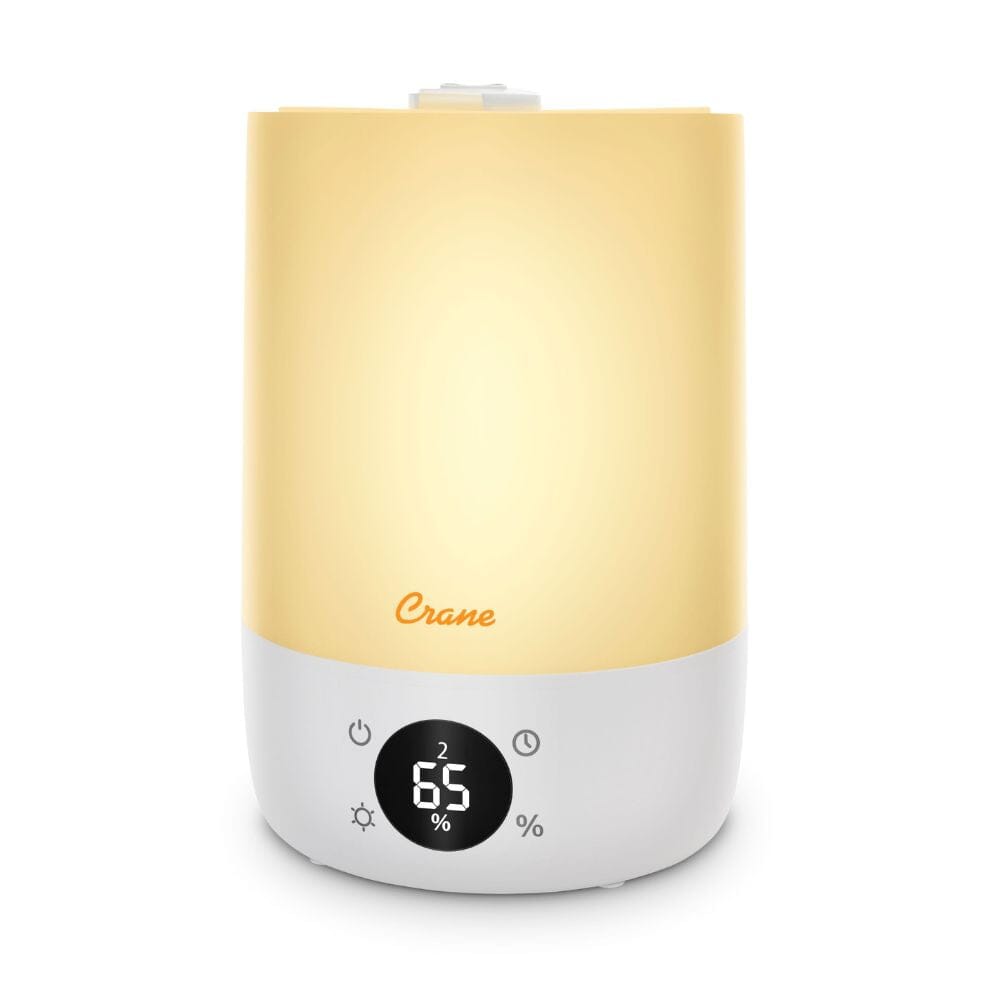  Crane Baby Top Fill Cool Mist Humidifier with Sleep Support Light & Essential Oil Tray