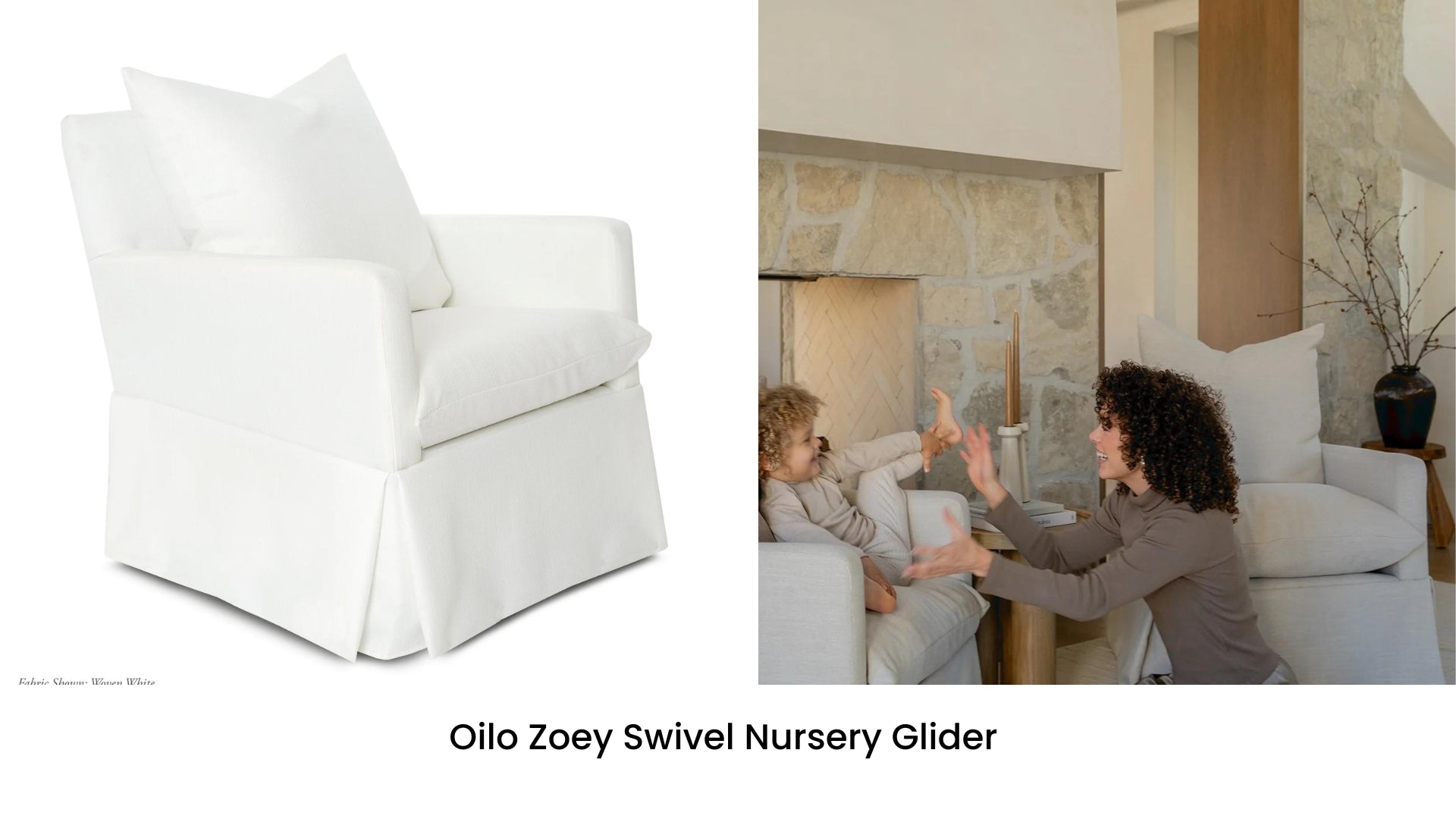 Oilo Zoey Swivel Glider