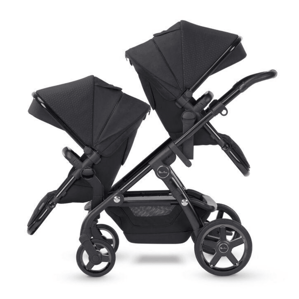 silver cross twin pram