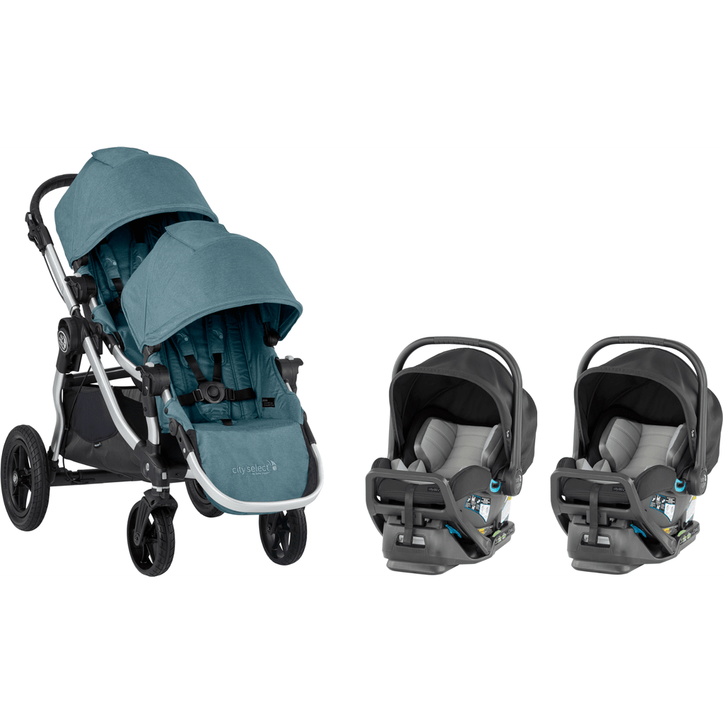 baby jogger city select second seat teal