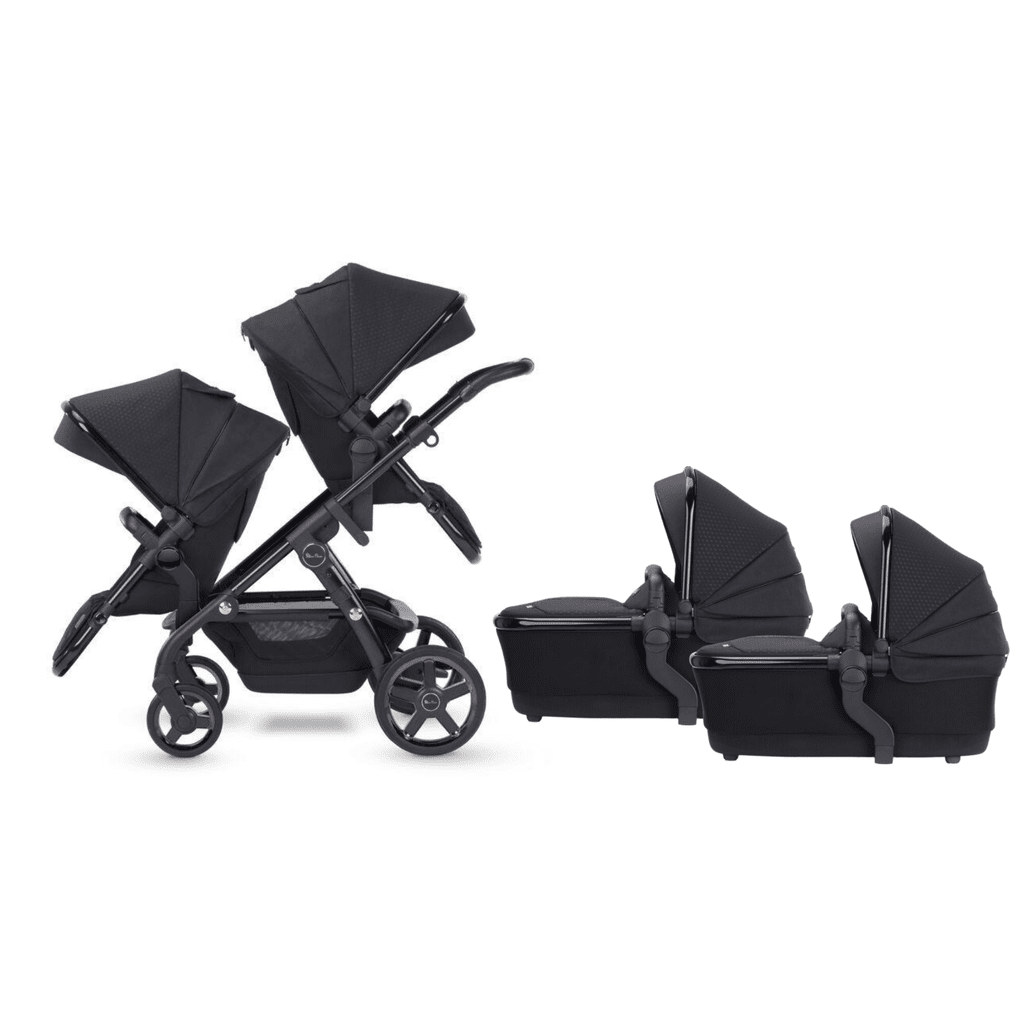 silver cross twin stroller