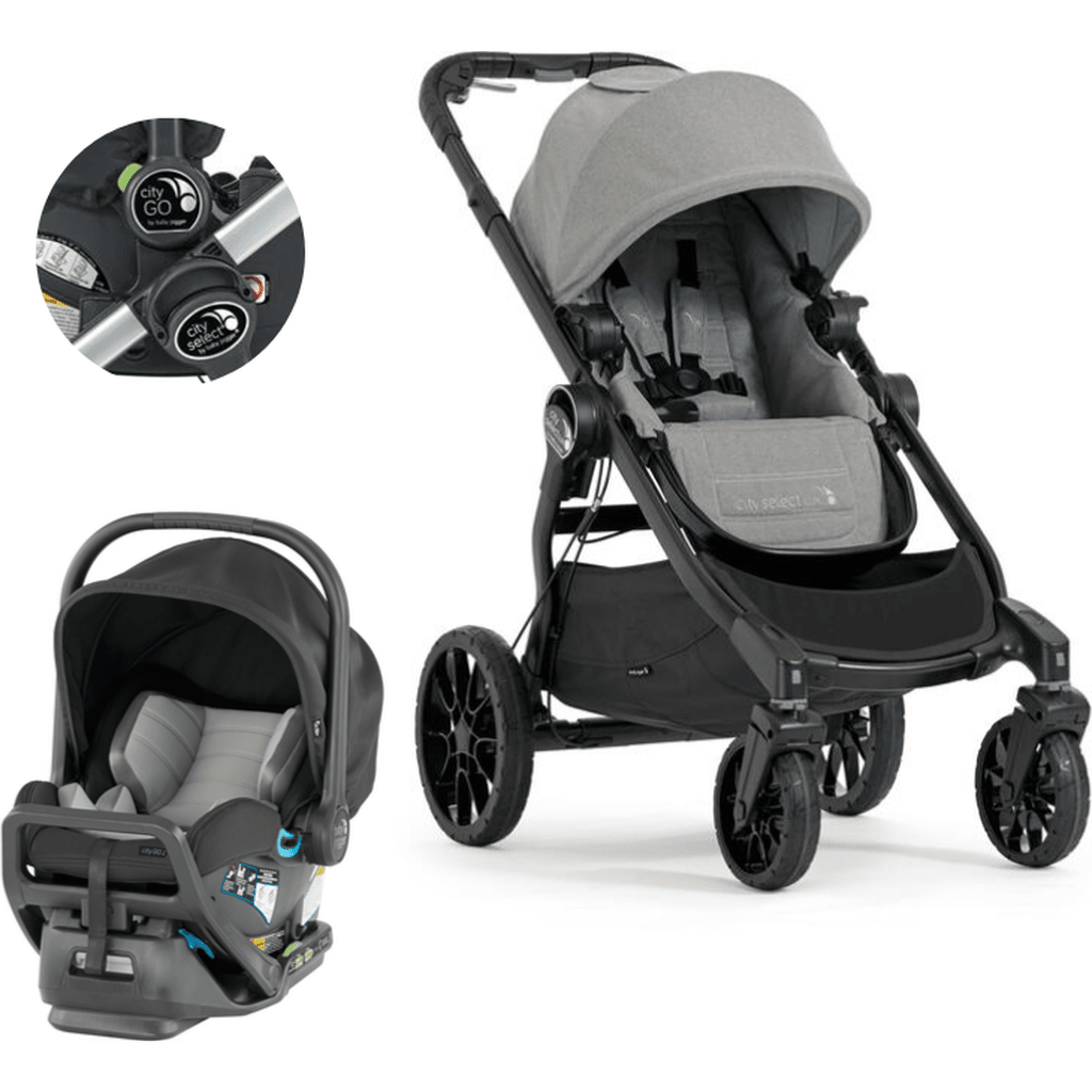 white lux travel system