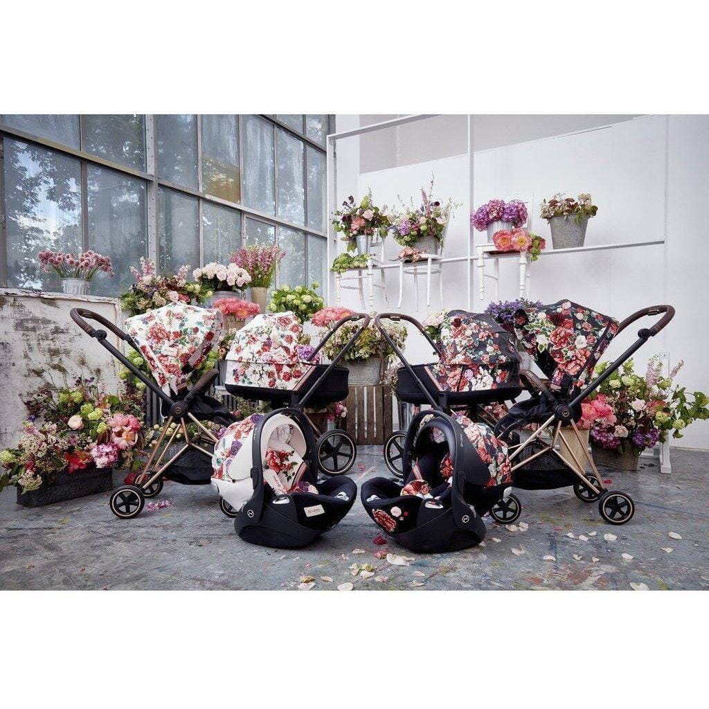 cybex floral pram