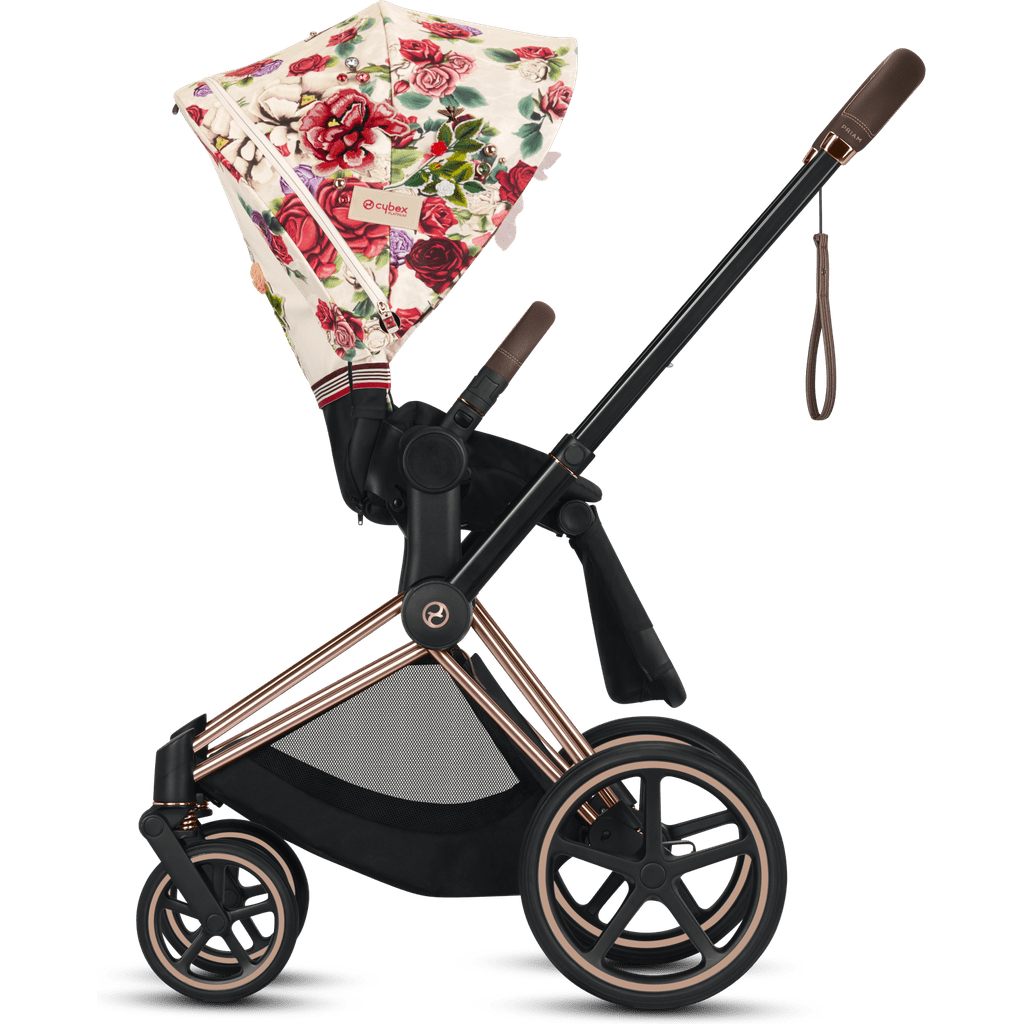 floral stroller