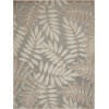 8鈥 X 11鈥 Natural Leaves Indoor Outdoor Area Rug 8鈥 X 11鈥 Natural Leaves