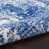 6鈥 X 9鈥 Blue And Ivory Abstract Splash Area Rug 6鈥 X 9鈥 Blue And Ivory