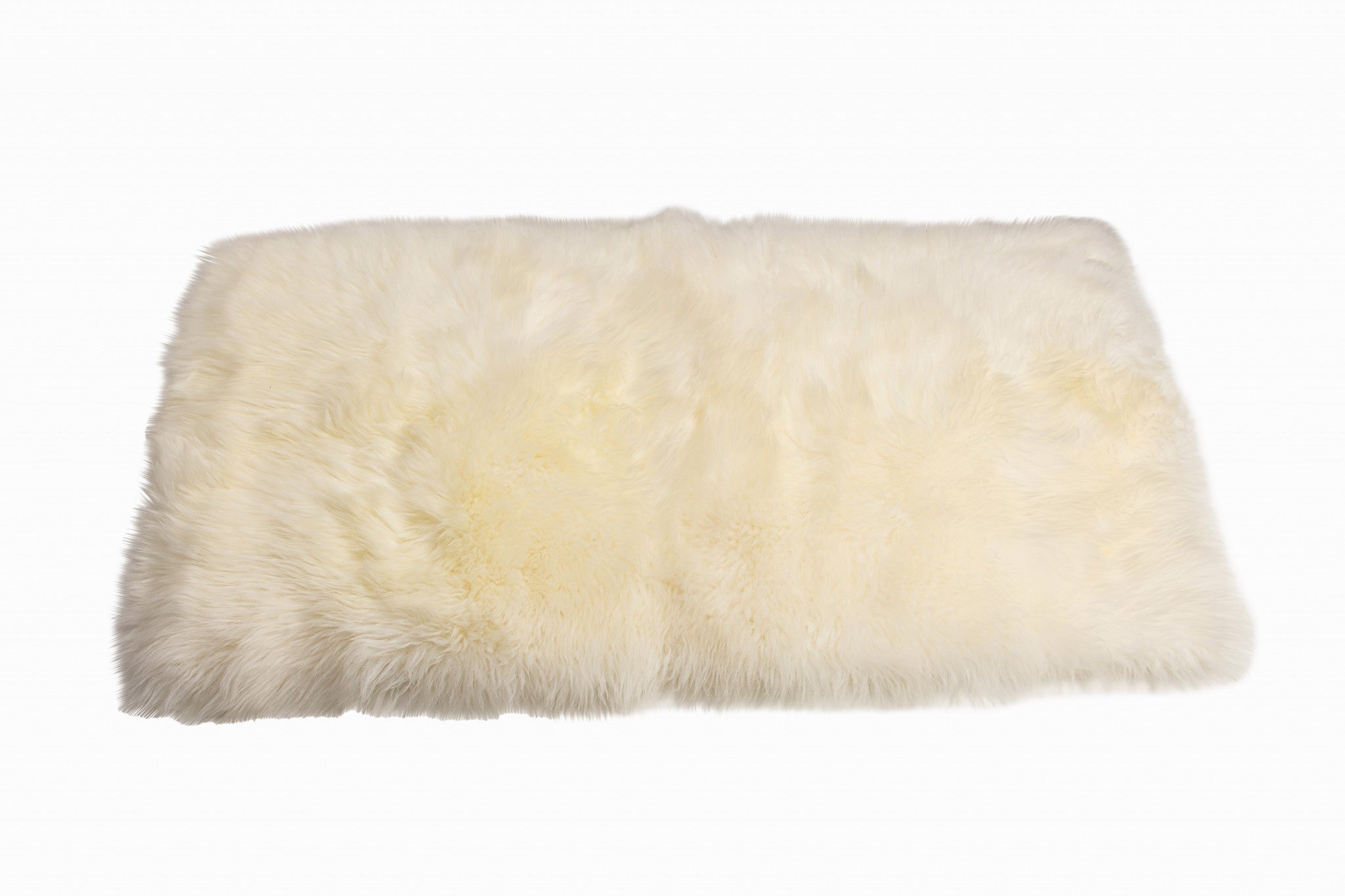 3' X 5' Natural Rectangular Sheepskin Area Rug 3' X 5' Natural Rectangular