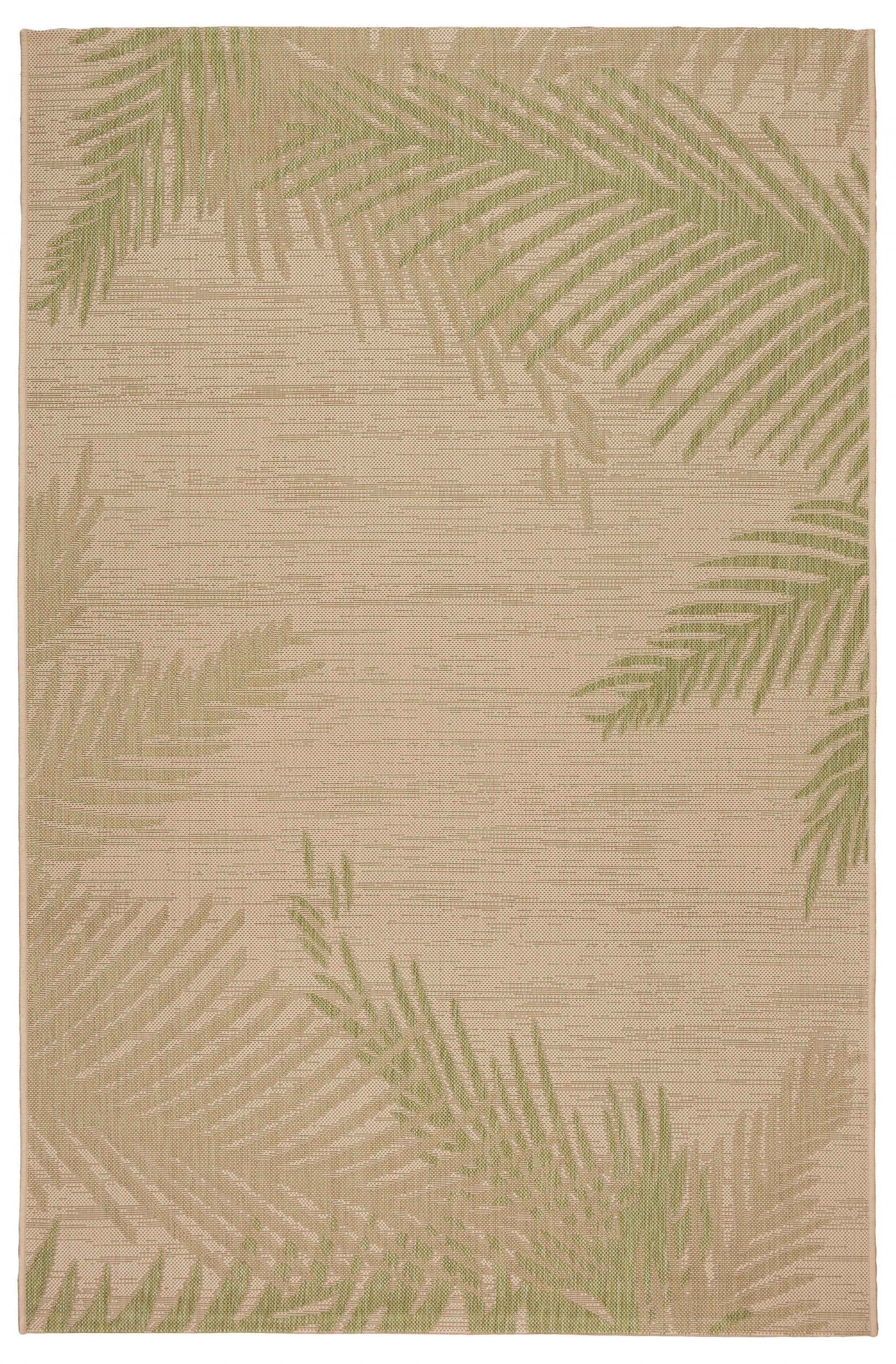 5鈥 X 7鈥 Green Palms Indoor Outdoor Area Rug 5鈥 X 7鈥 Green Palms Indoor