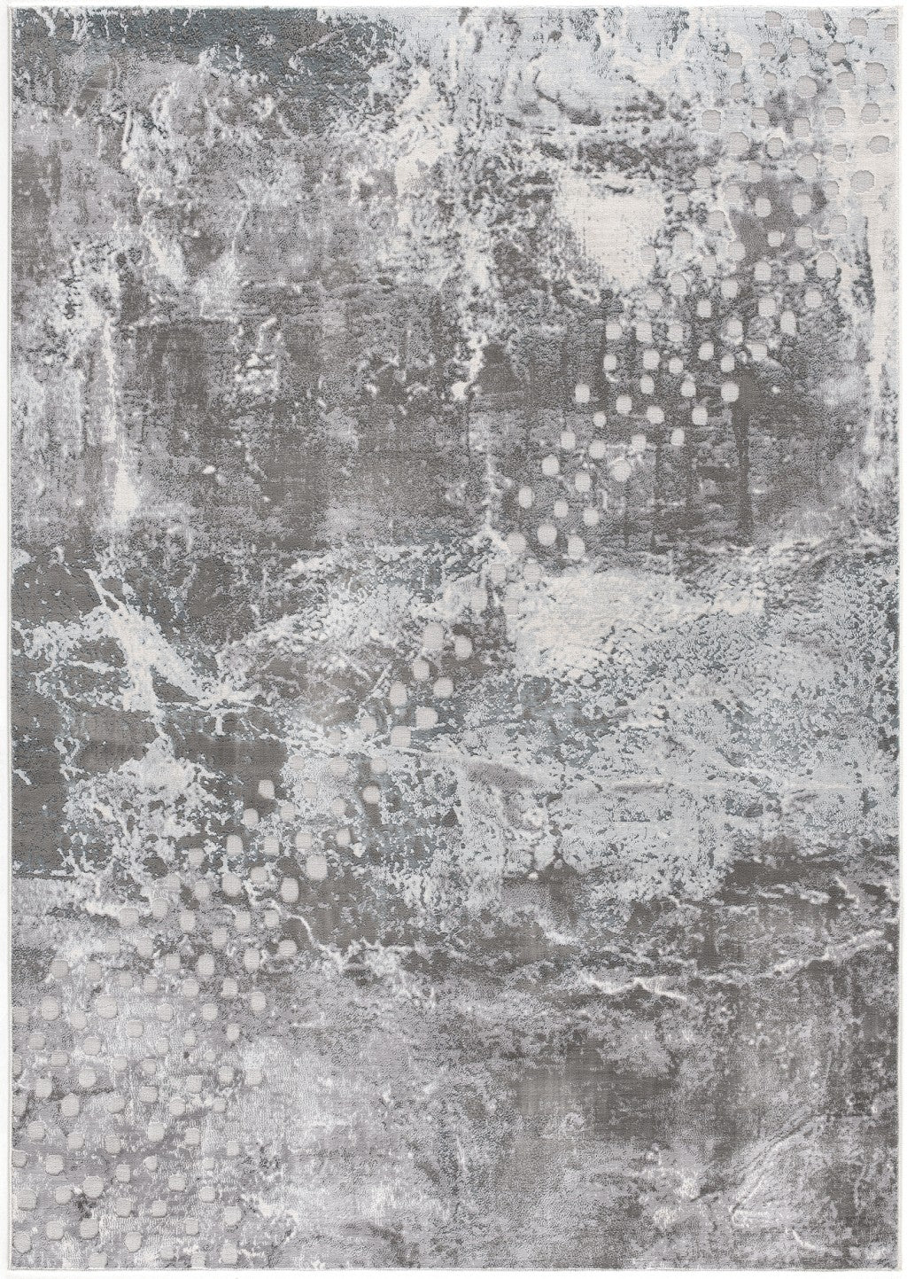 5鈥 X 8鈥 Gray Distressed Abstract Area Rug 5鈥 X 8鈥 Gray Distressed Abstract