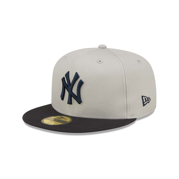 NEW ERA New York Yankees World Series Grey 59FIFTY Fitted Cap – LUX ...