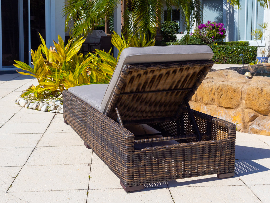 outdoor storage chaise