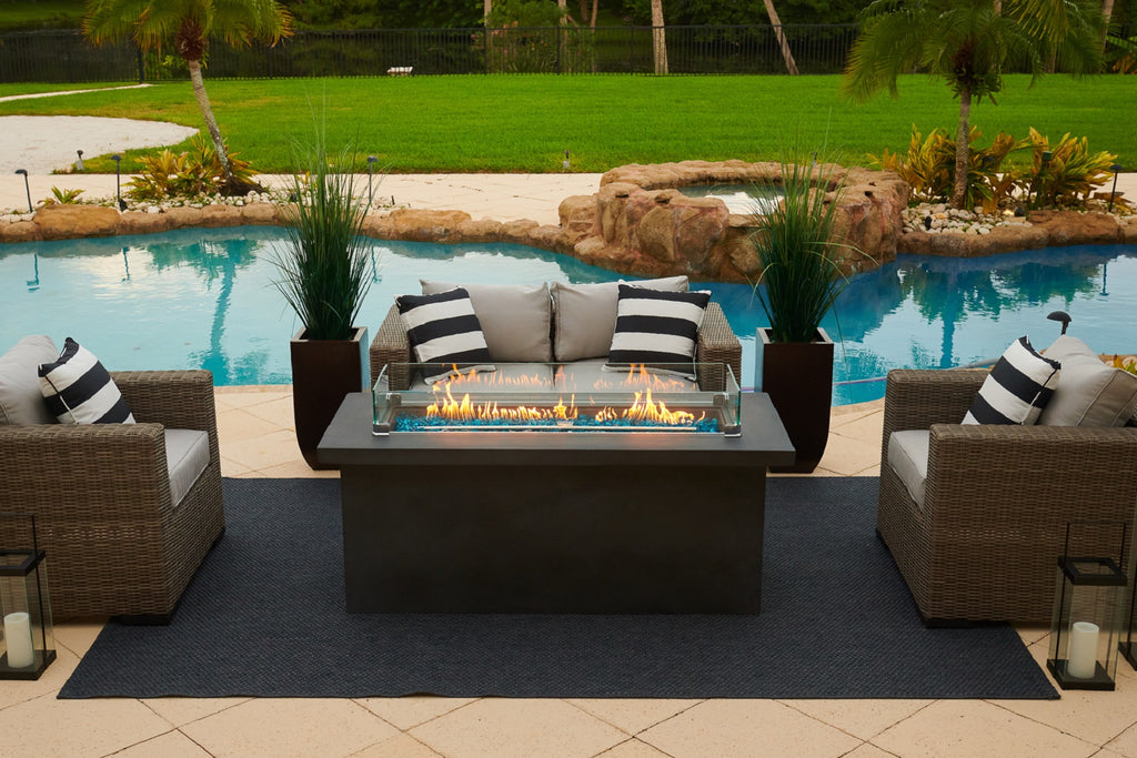 outdoor propane coffee table