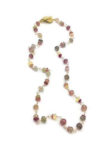 Pink Sapphire & Opal Beaded Necklace - Van Der Muffin's Jewels