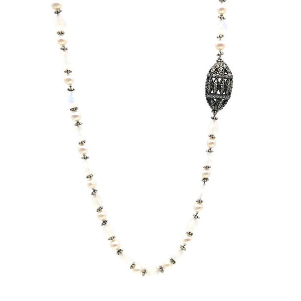 Pearl Layering Necklace | Van Der Muffin's Jewels By Courtney Andrea Fox