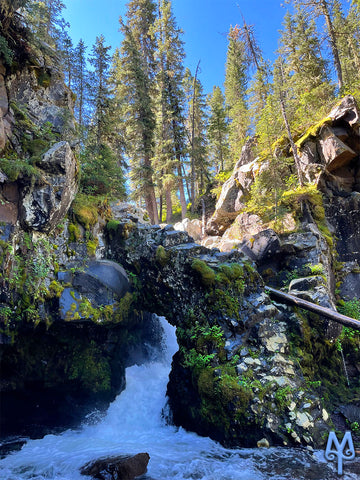 Arch Falls, Hyalite Creek Trail, Bozeman, Montana