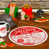 Shop The Gallatin River Collection of apparel, cabin decor, and home accessories by Montana Treasures