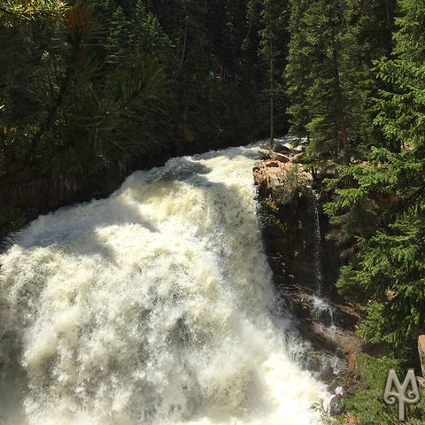 Ousel Falls Spring Runoff, photo by Montana Treasures