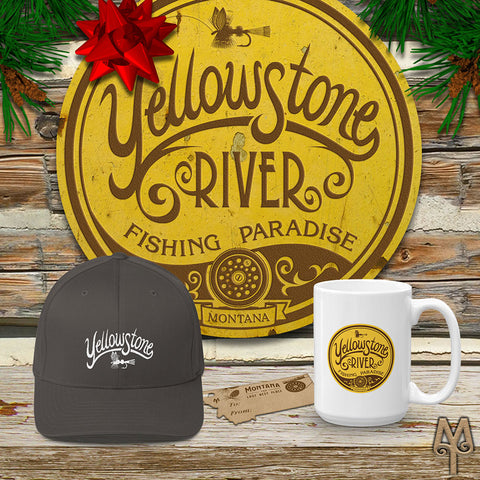 Montana Treasures Fly Fishing Ball Caps and Coffee Mugs