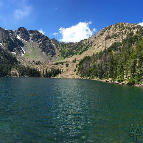 Sheep Lake, Henrys Lake Mountains, photo by Montana Treasures