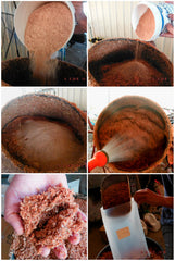 How to make supplemented sawdust