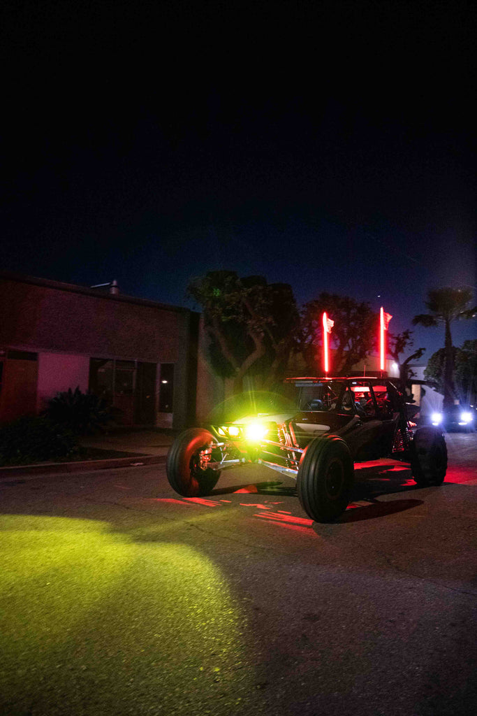 1BAD TATUM GG Lighting SAND RAIL Outside Night LED WHIPS ROCK LIGHTS