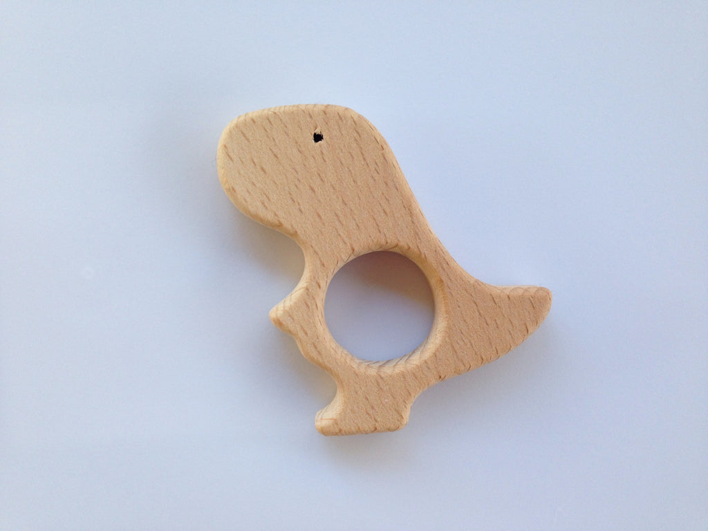 natural wood teethers