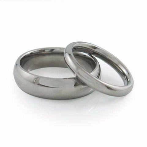 Matching Couple's Wedding Rings Titanium Rings