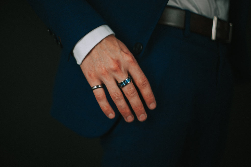 Man wearing right size of ring