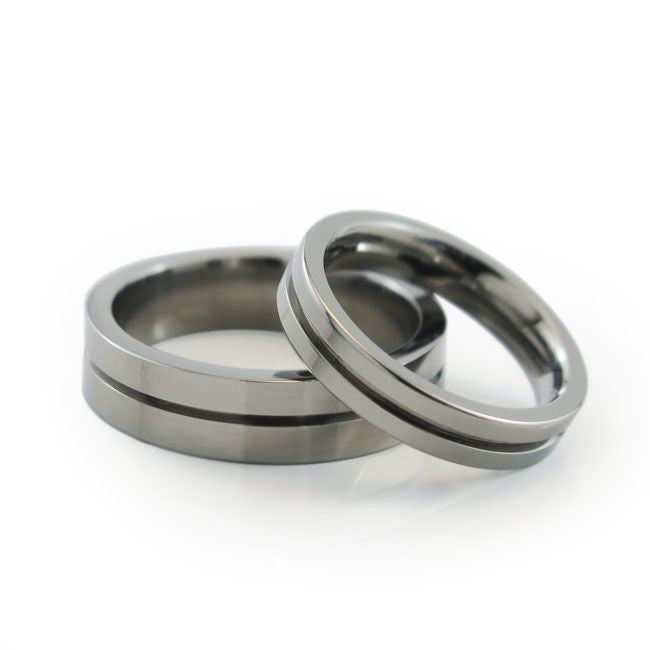 Mojo - Classic Mens Titanium Ring | Titanium Rings