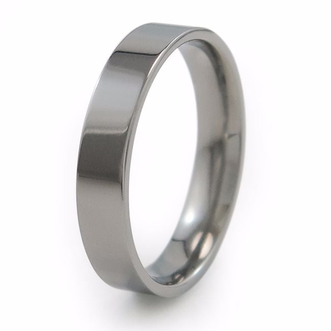 Stealth - Women's Modern Titanium Wedding Band | Titanium Rings