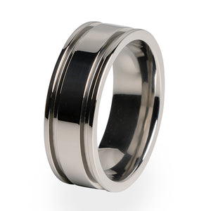 Abyss - Mens Titanium Ring | Titanium Rings