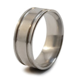 men's titanium ring