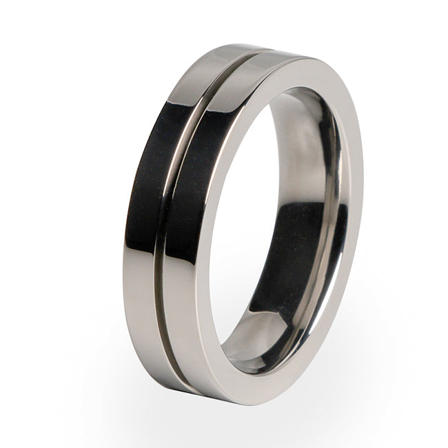 Mojo - Classic Mens Titanium Ring | Titanium Rings