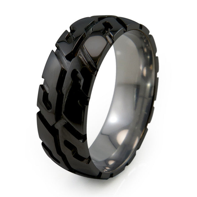 Titanium Tire Ring | Titanium Rings