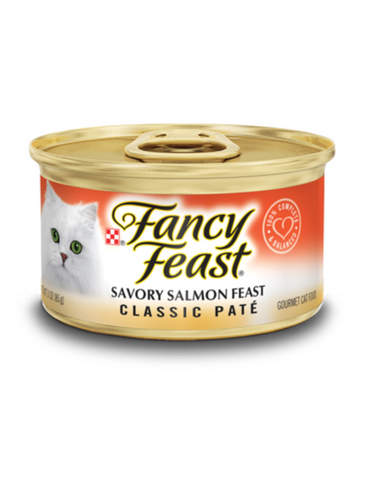Fancy Feast Savory Salmon Feast Canned Cat Food 85g | PerroMart ...
