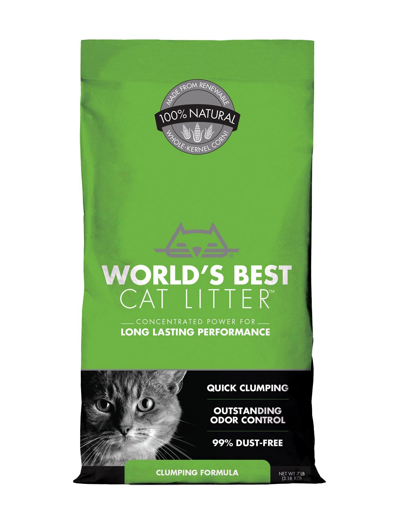 world's best cat litter red bag