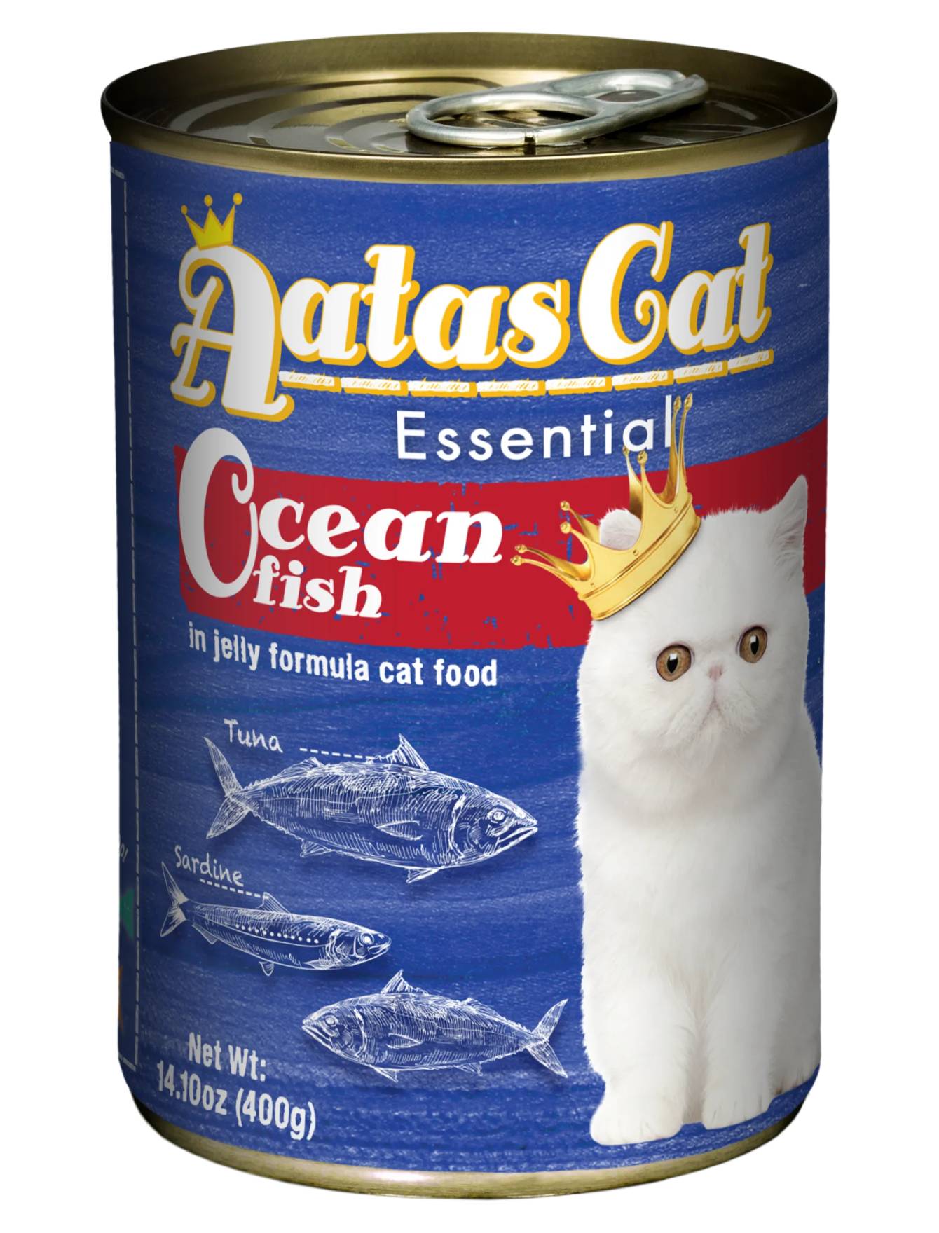 Aatas Cat Seafood Delight - Tuna & Sardine 1.2kg