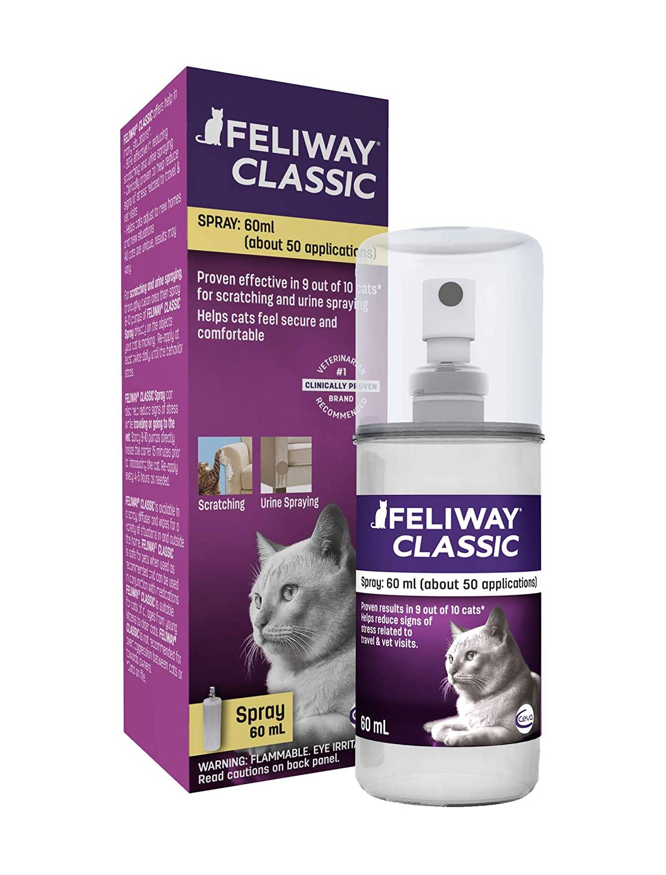 Buy Feliway Spray for your dog or cat